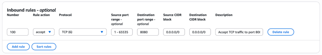 Mirror Filter Configuration